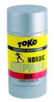 Vosk stoupac TOKO Nordic Grip Wax 25g, erven